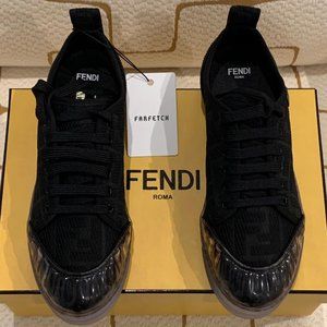 Fendi Promenade Low-Top Sneaker, NWT, Size 38